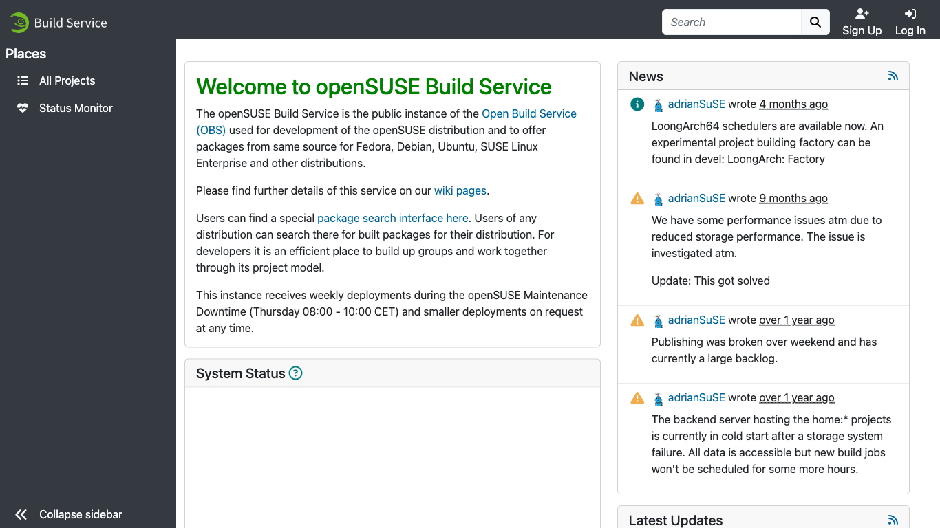 build.opensuse.org