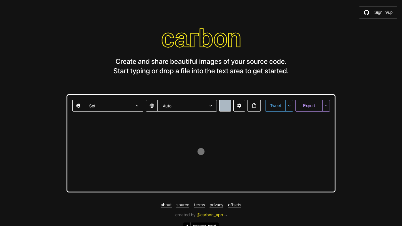 Carbon.now.sh