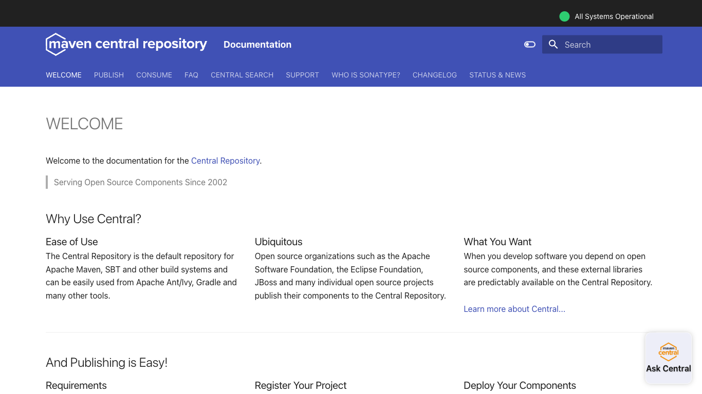 central.sonatype.org