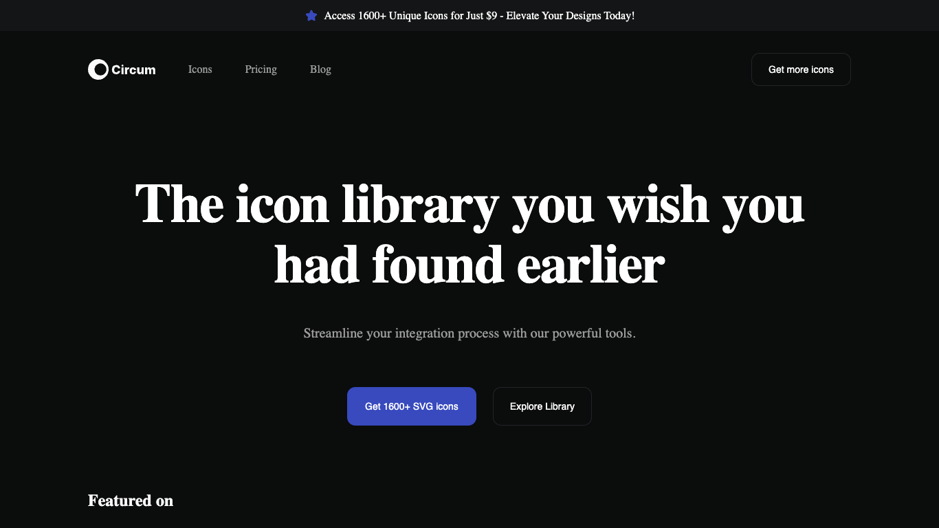 Circum Icons