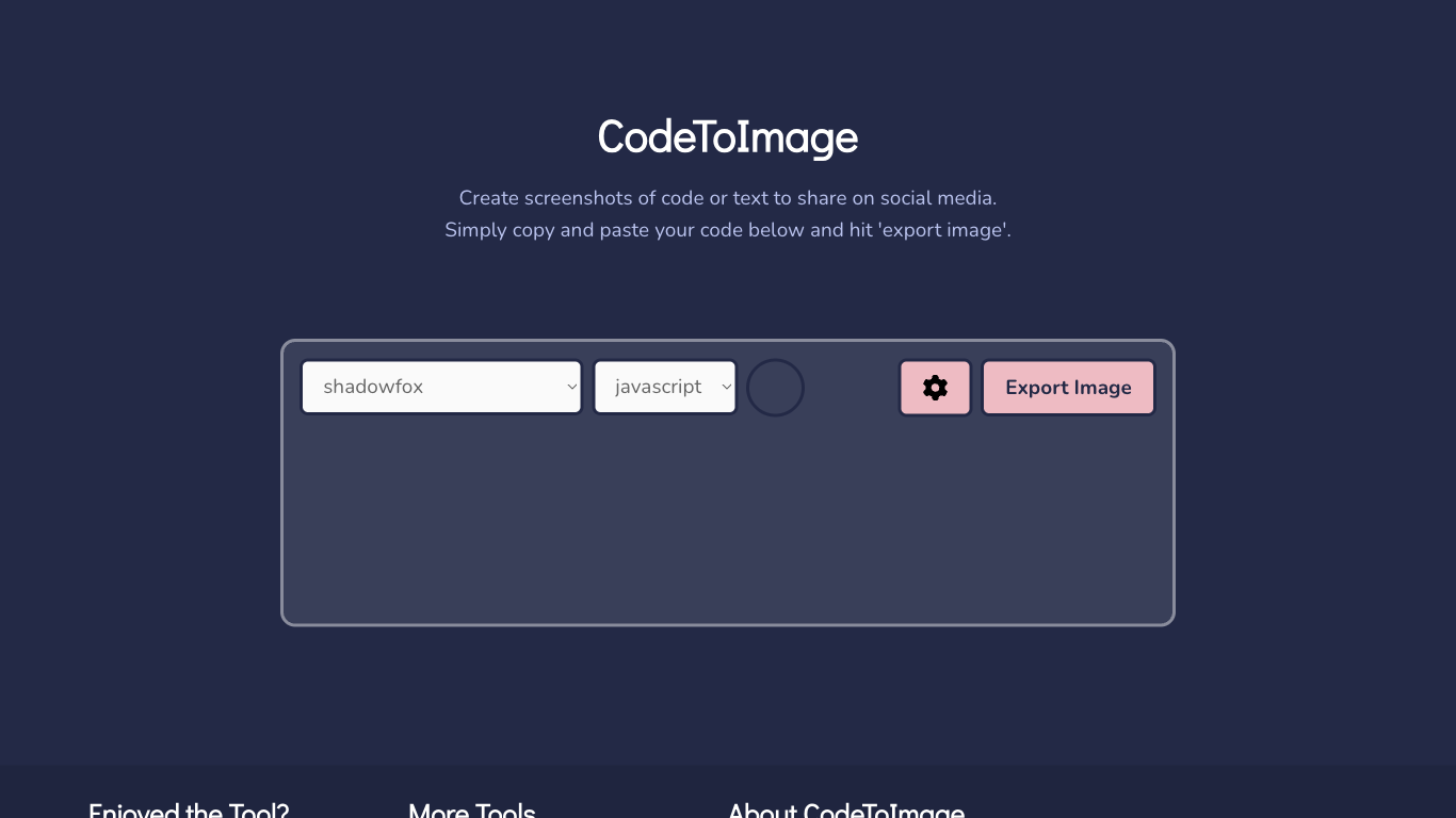 CodeToImage