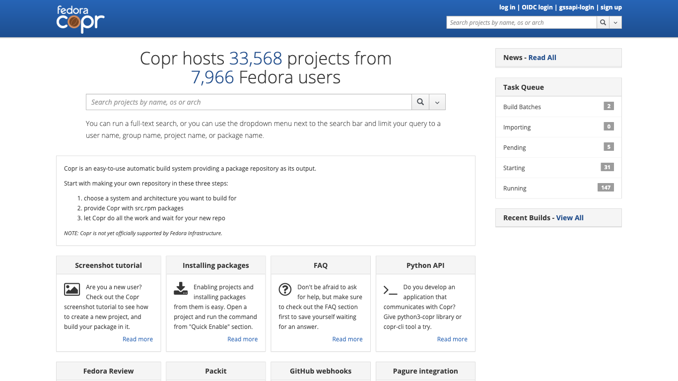 copr.fedorainfracloud.org