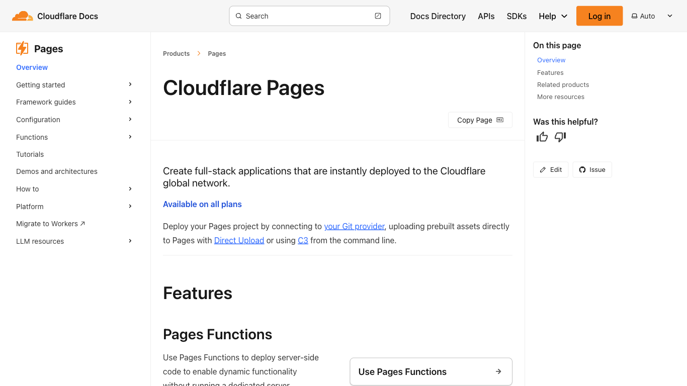 Pages