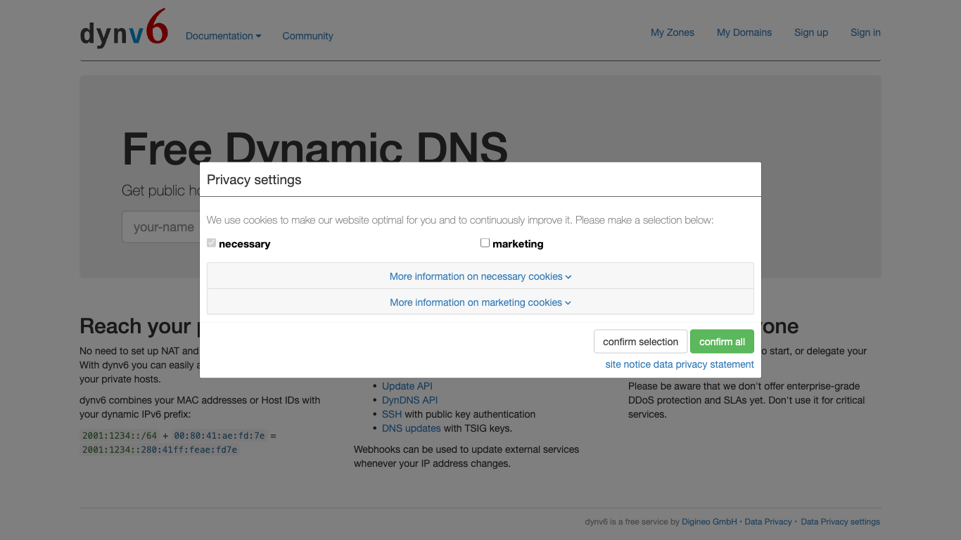 Dynv6.com