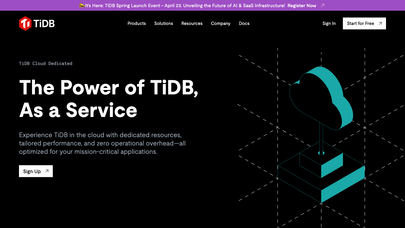 TiDB Cloud