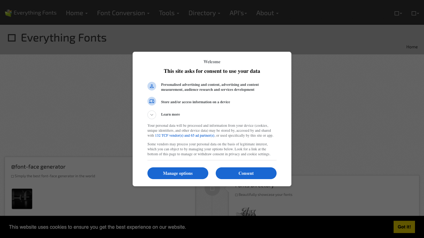 Everything Fonts