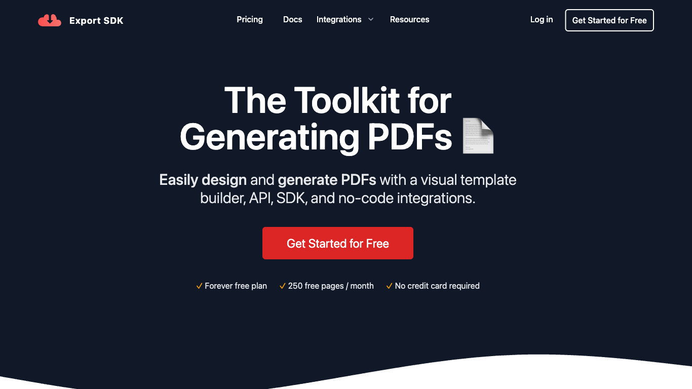 Export SDK