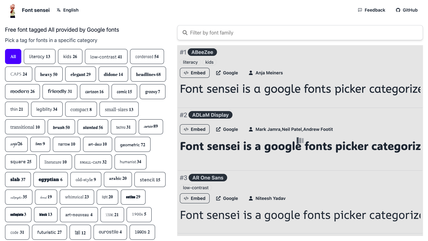 Fontsensei