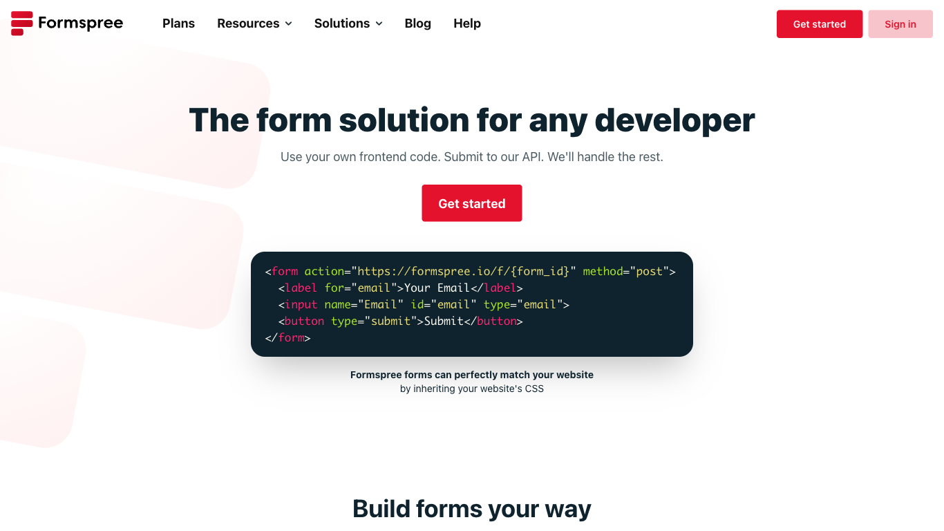 Formspree.io
