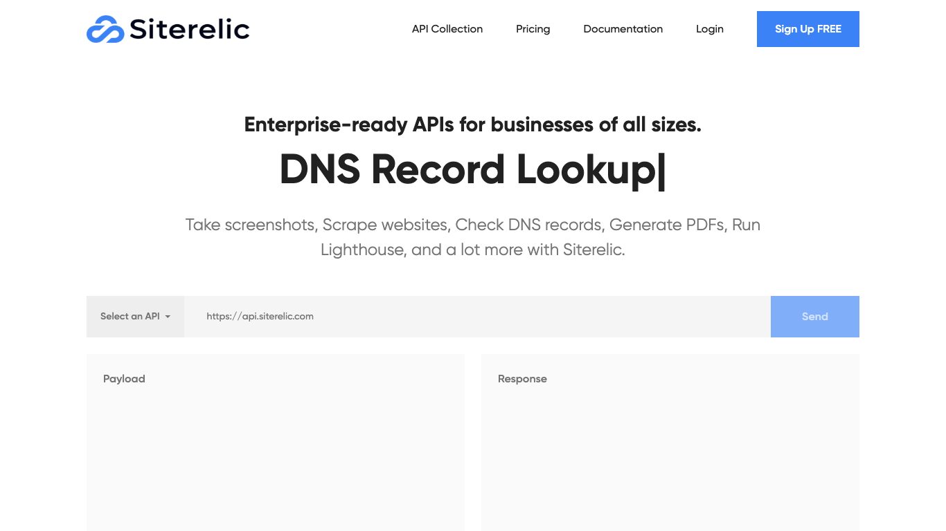 Geekflare API