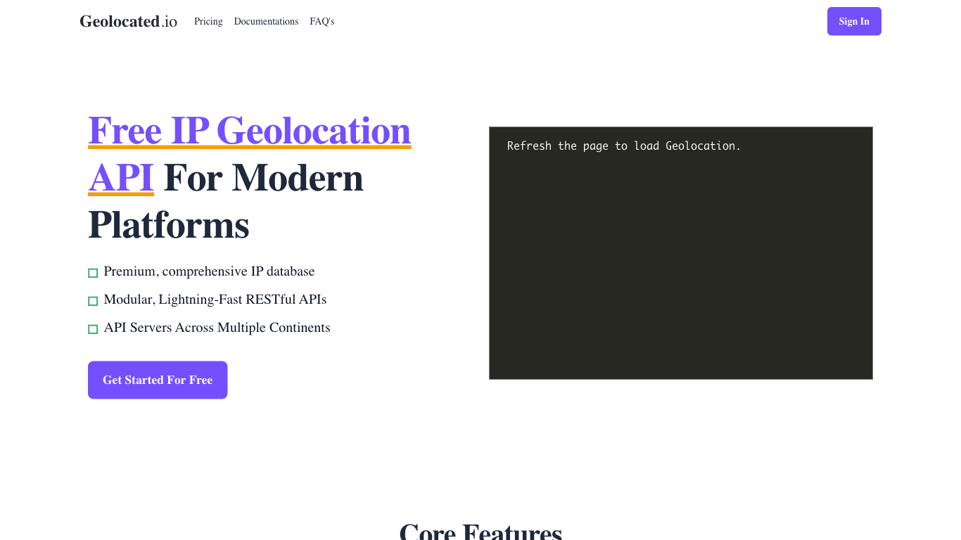 Geolocated.io