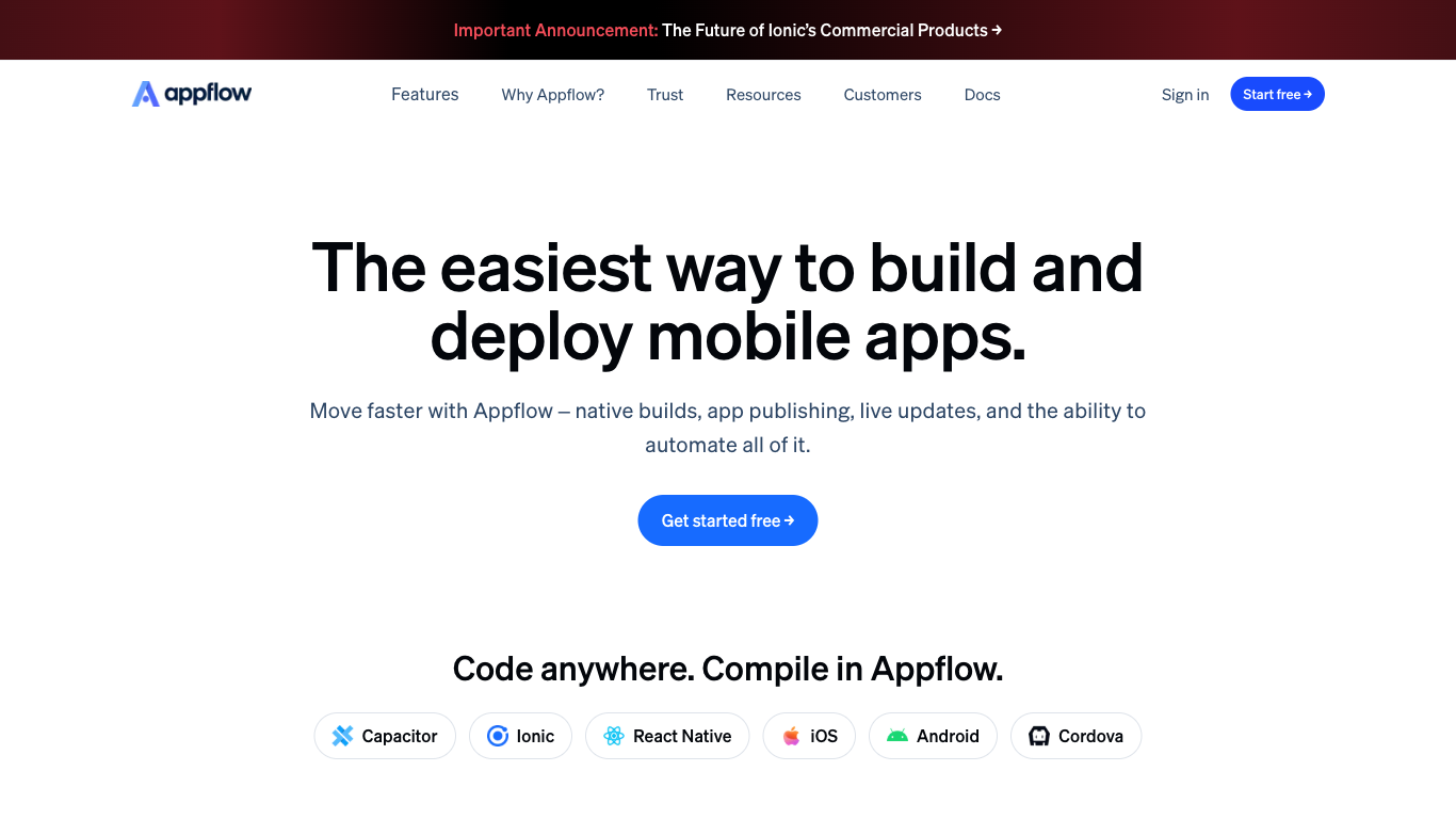 ionicframework.com