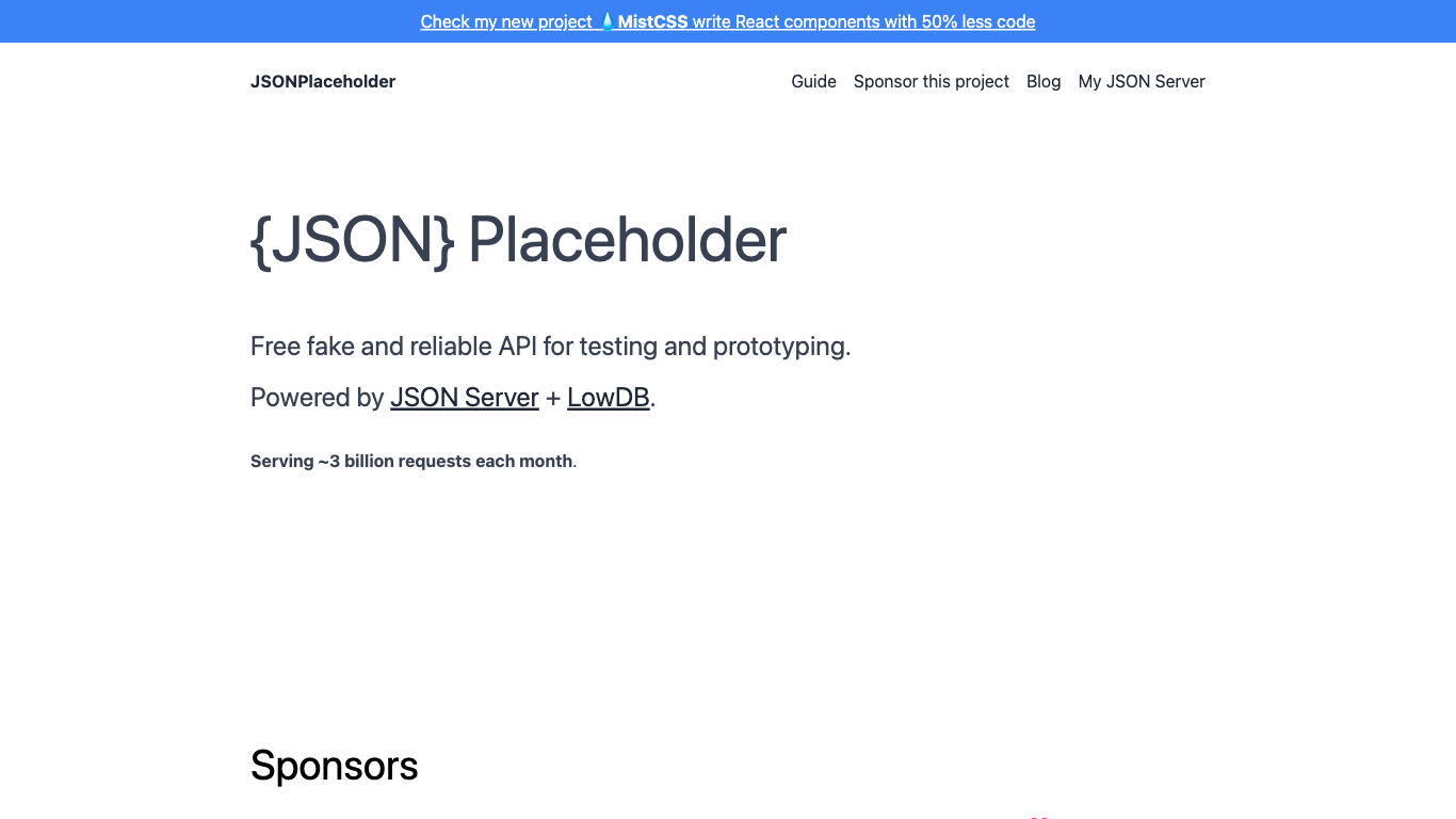 JSONPlaceholder
