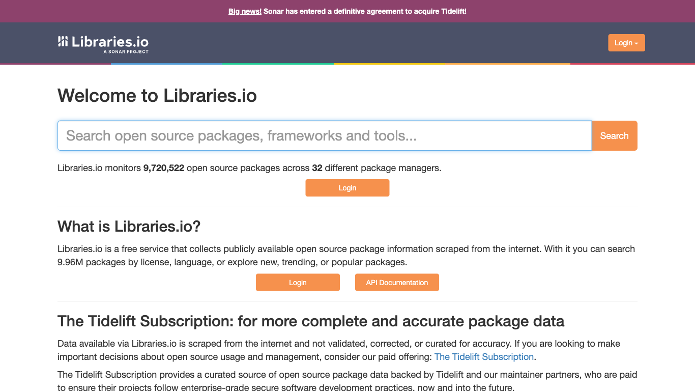 libraries.io
