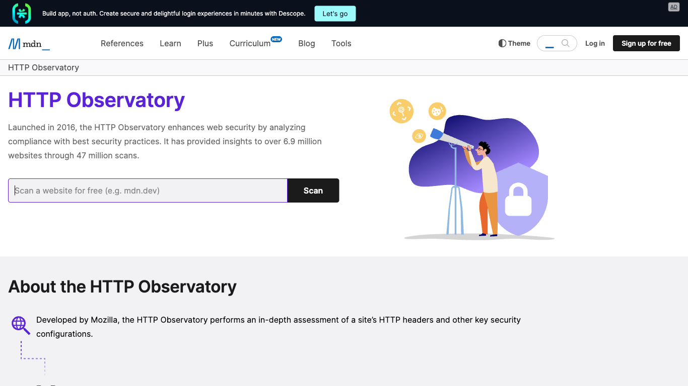 Mozilla Observatory