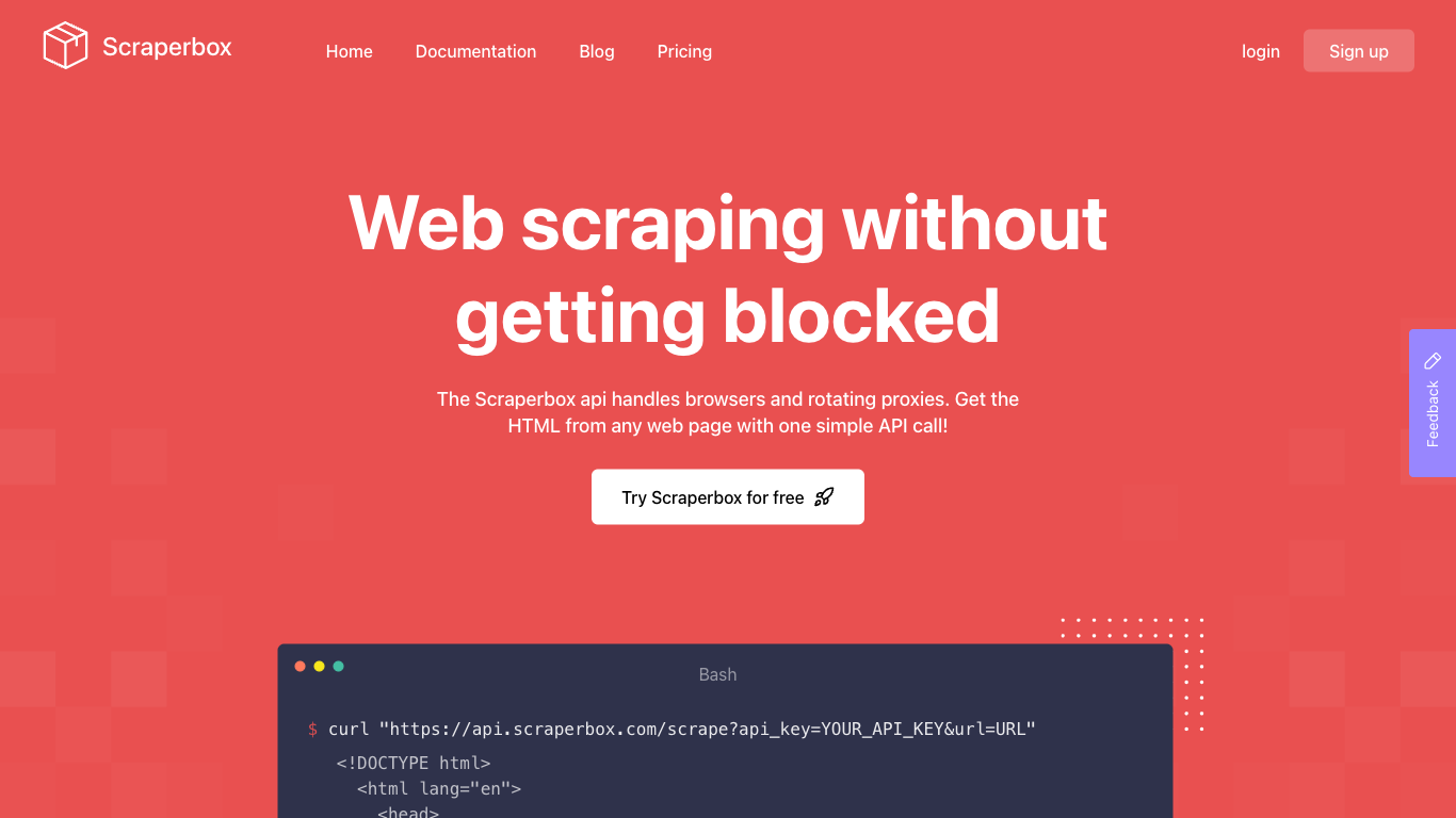 ScraperBox