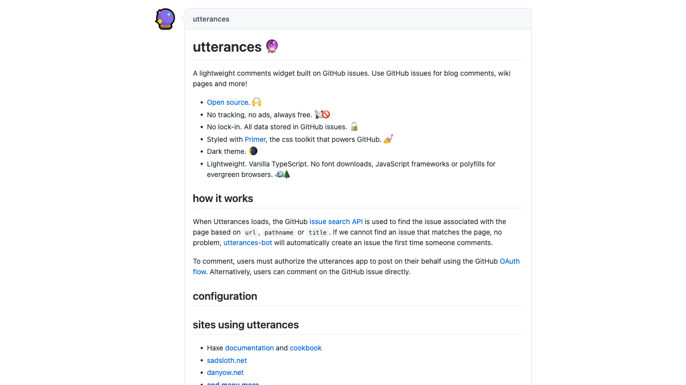 Utterances