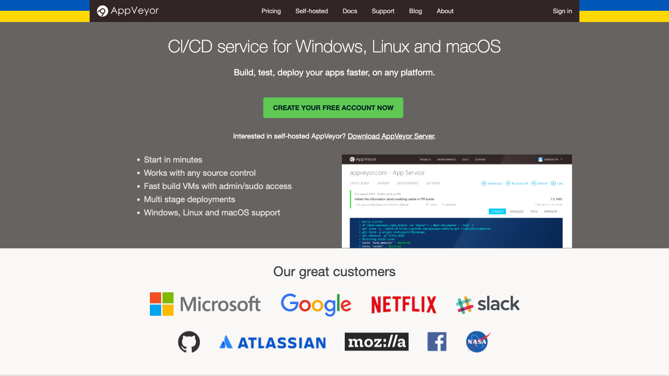 appveyor.com