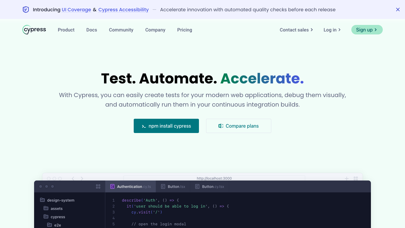 cypress.io