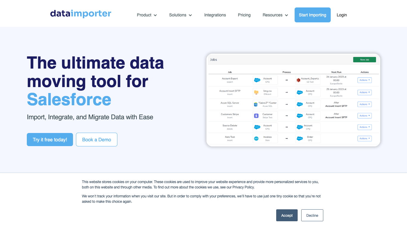 Dataimporter.io