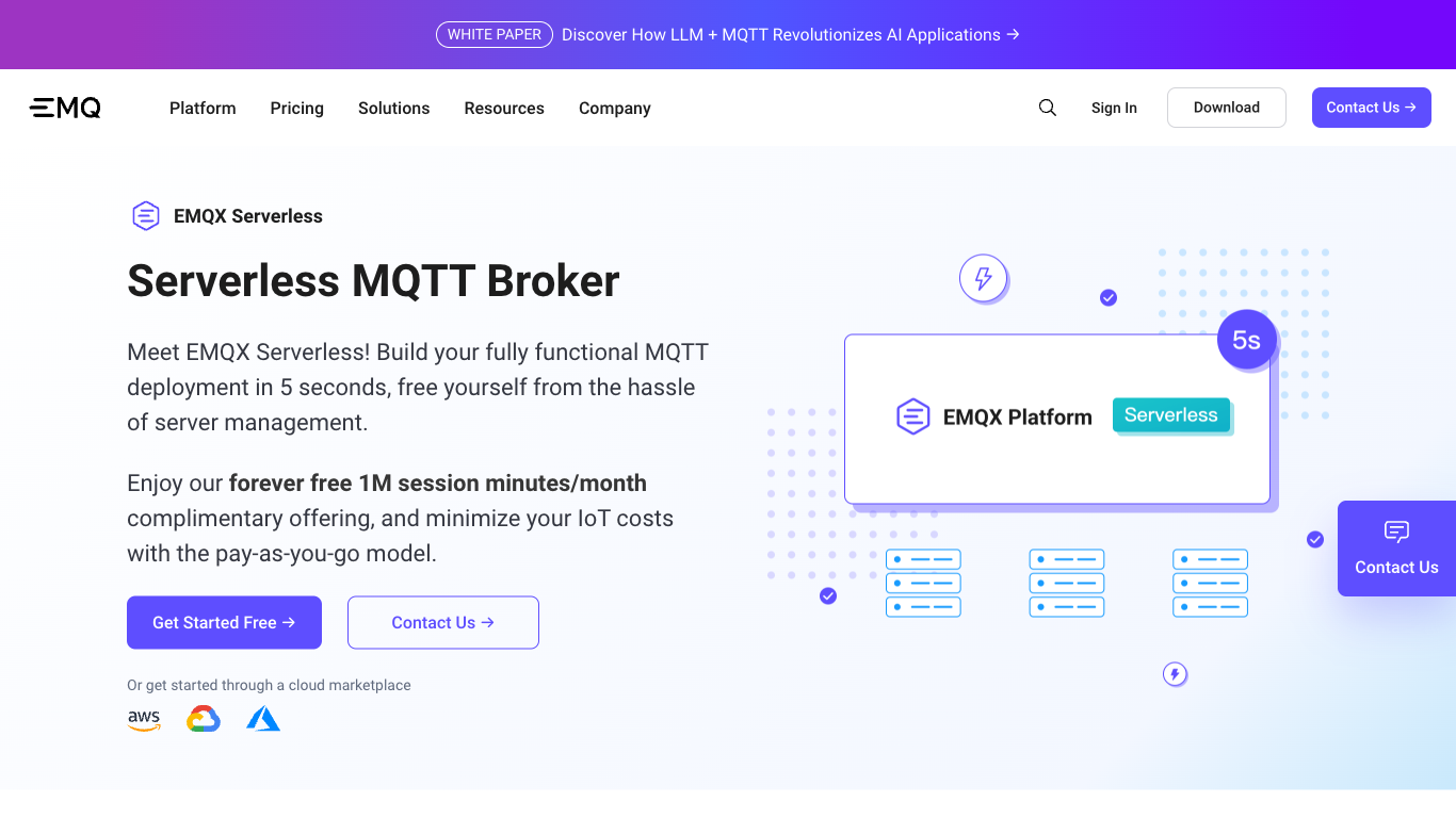 EMQX Serverless