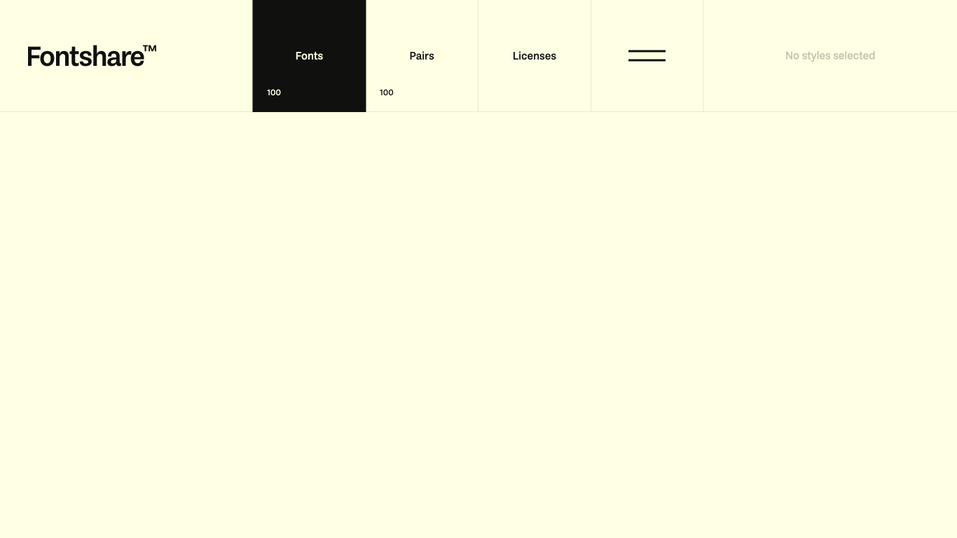 Fontshare