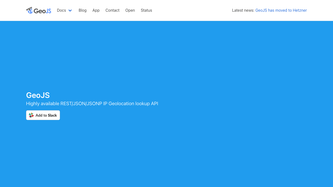 geojs.io