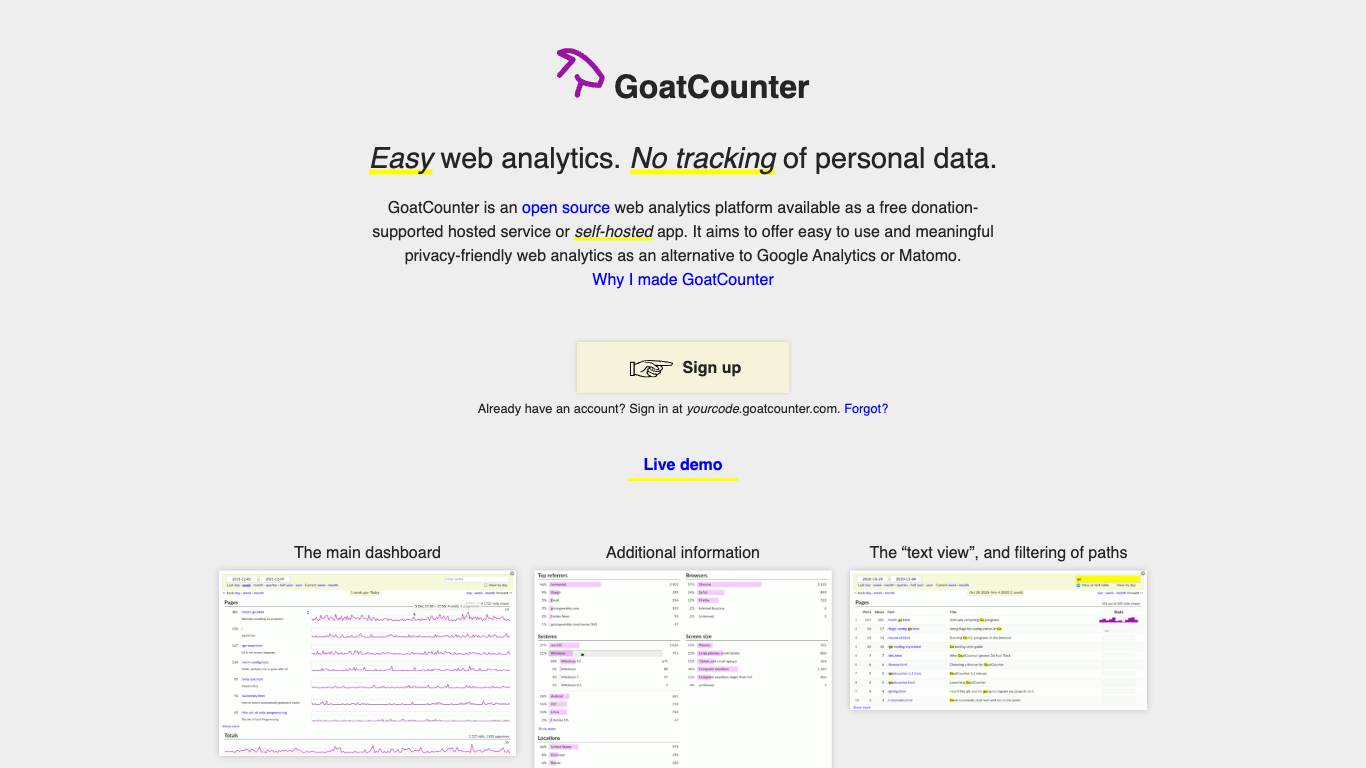 GoatCounter