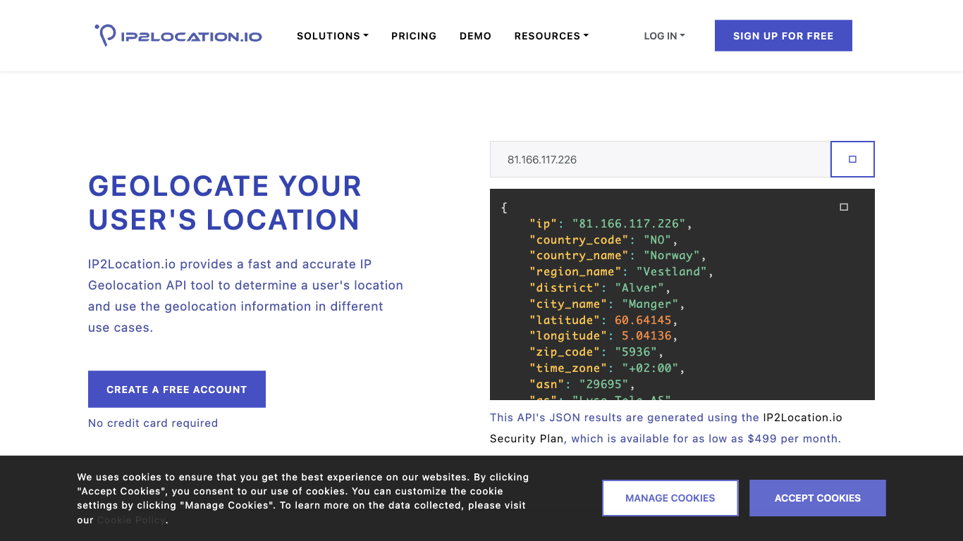 IP2Location.io