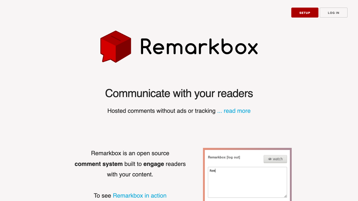 Remarkbox
