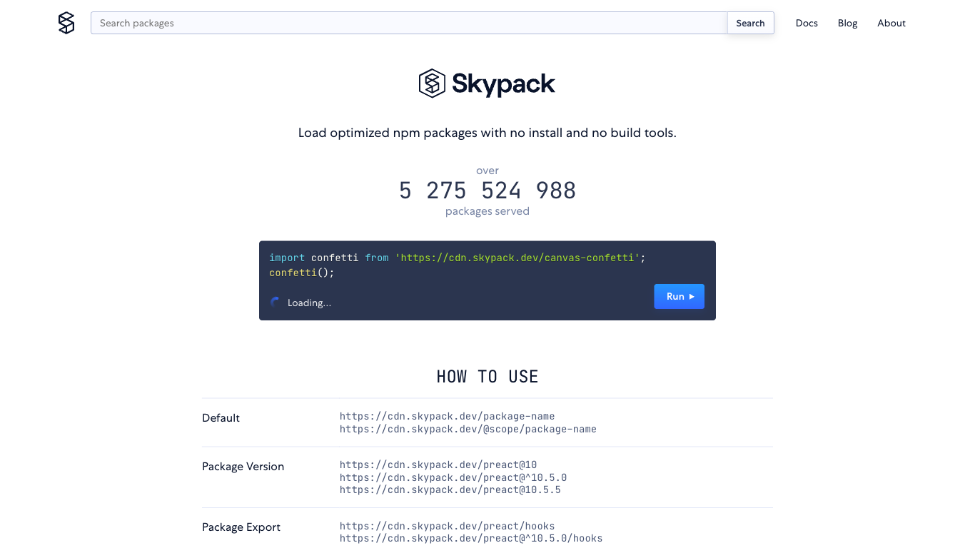 Skypack