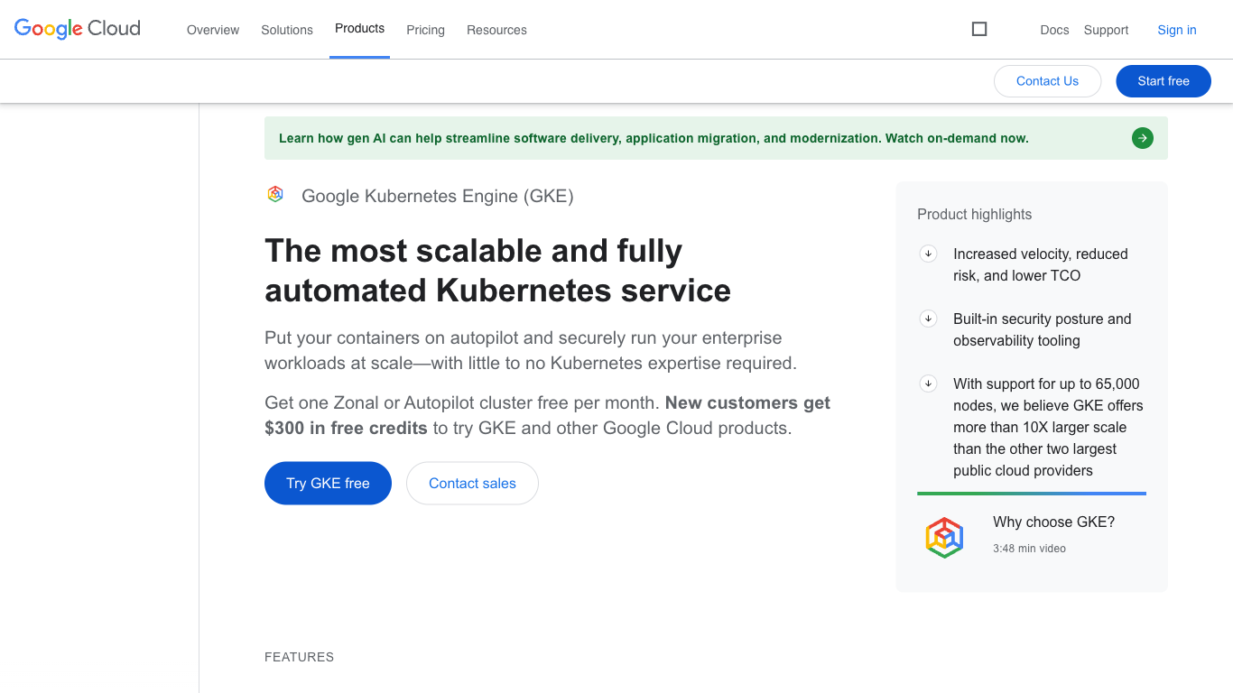 Google Kubernetes Engine