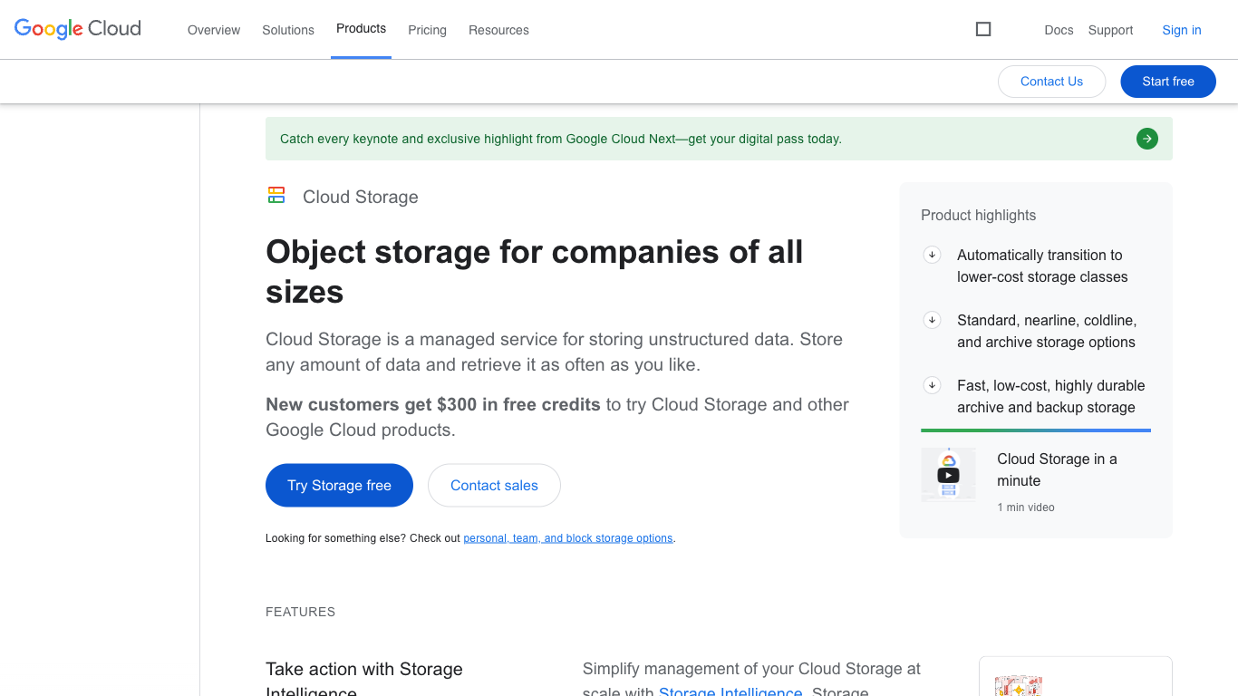 Cloud Storage