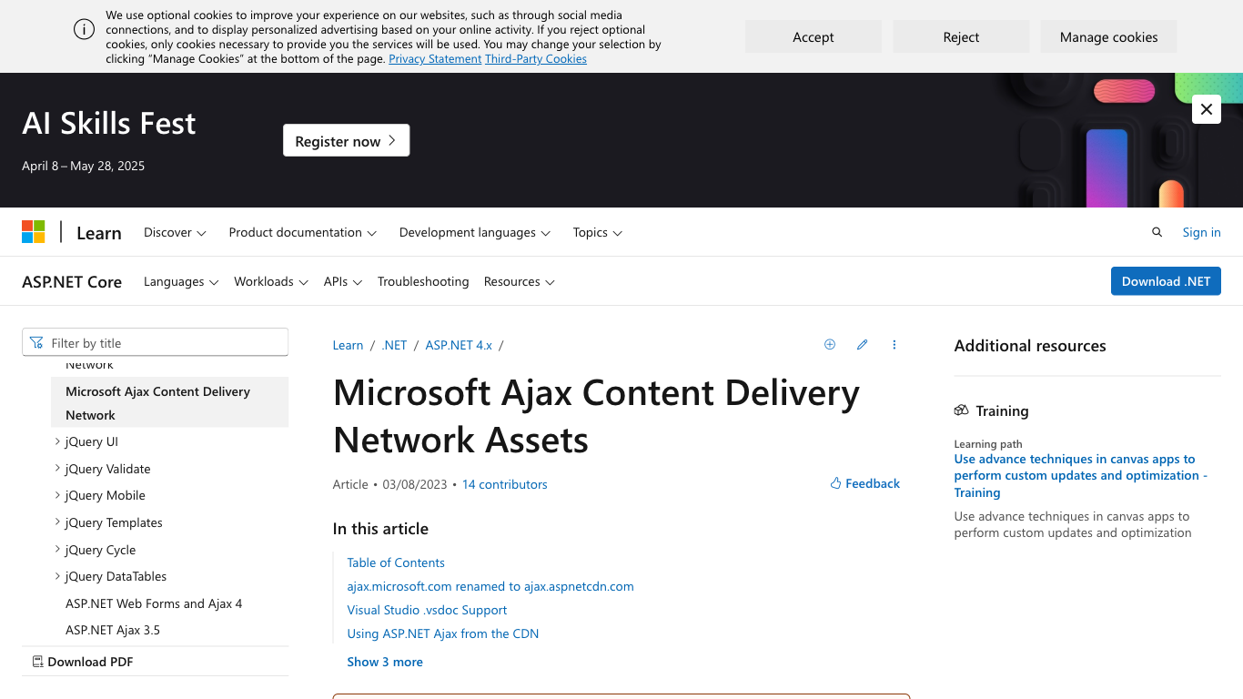 Microsoft Ajax
