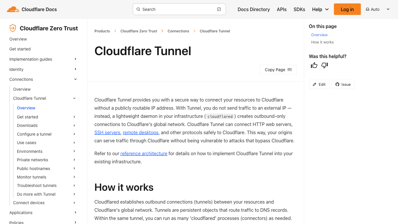 Cloudflare Tunnel