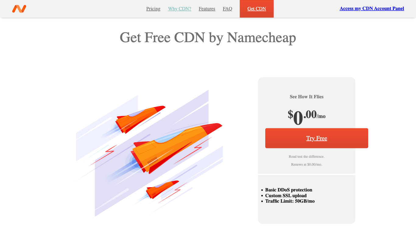 Namecheap Supersonic